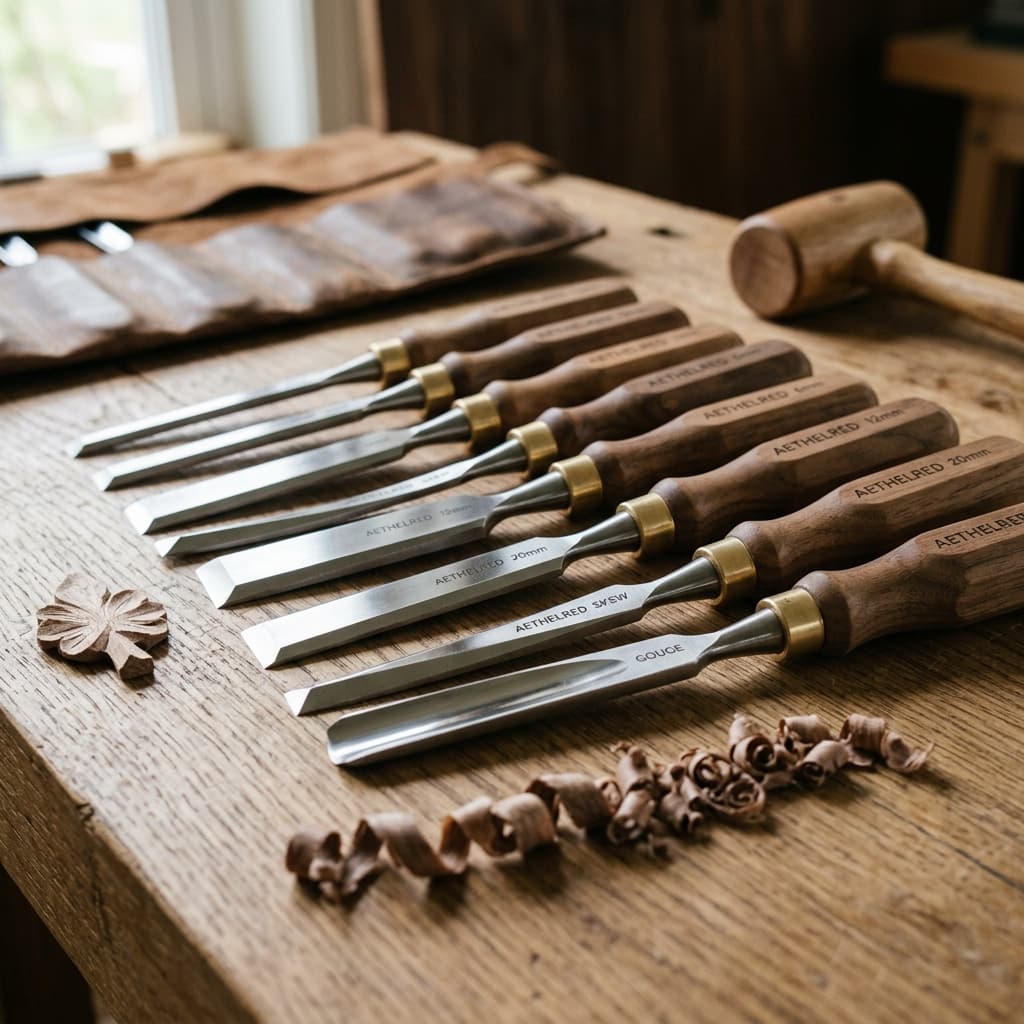 Premium Wood Carving Chisel Set - View 1