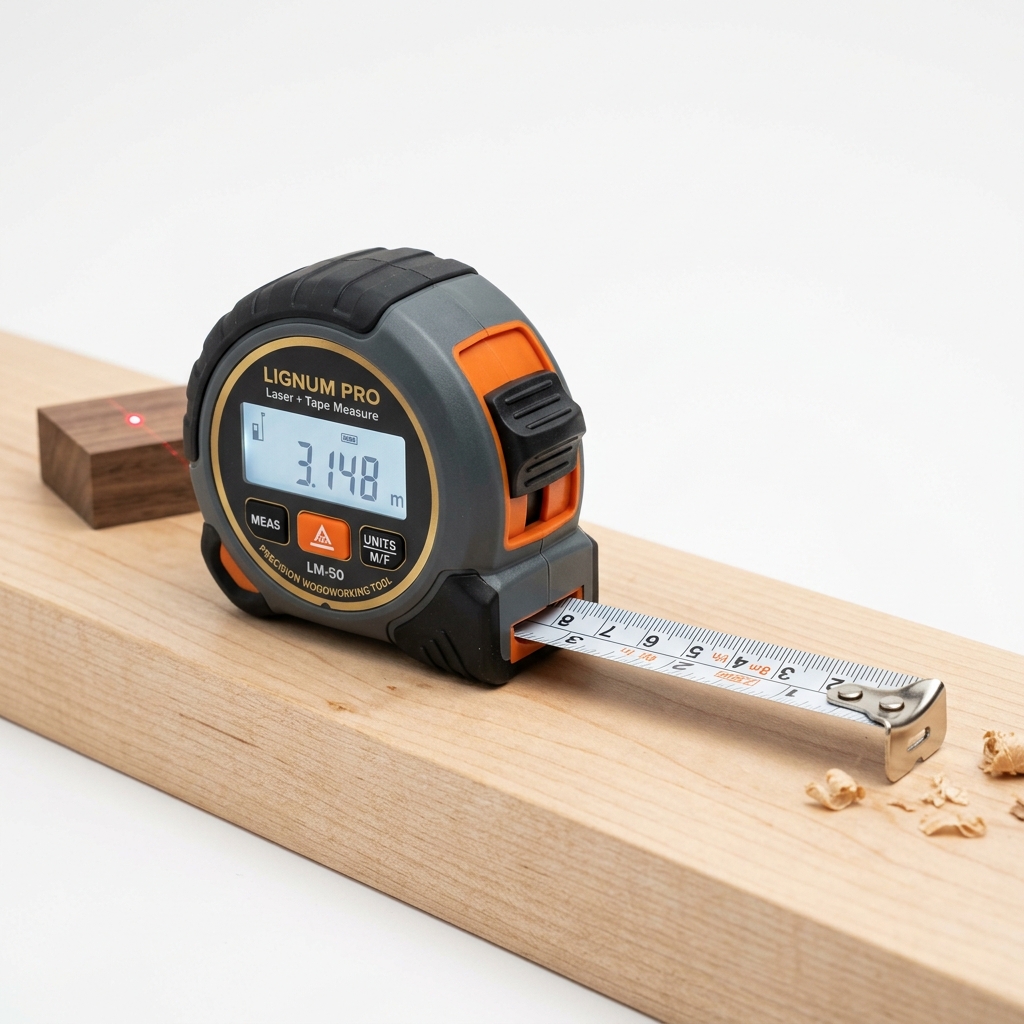 Smart 2-in-1 Laser & Digital Tape Measure 📏⚡